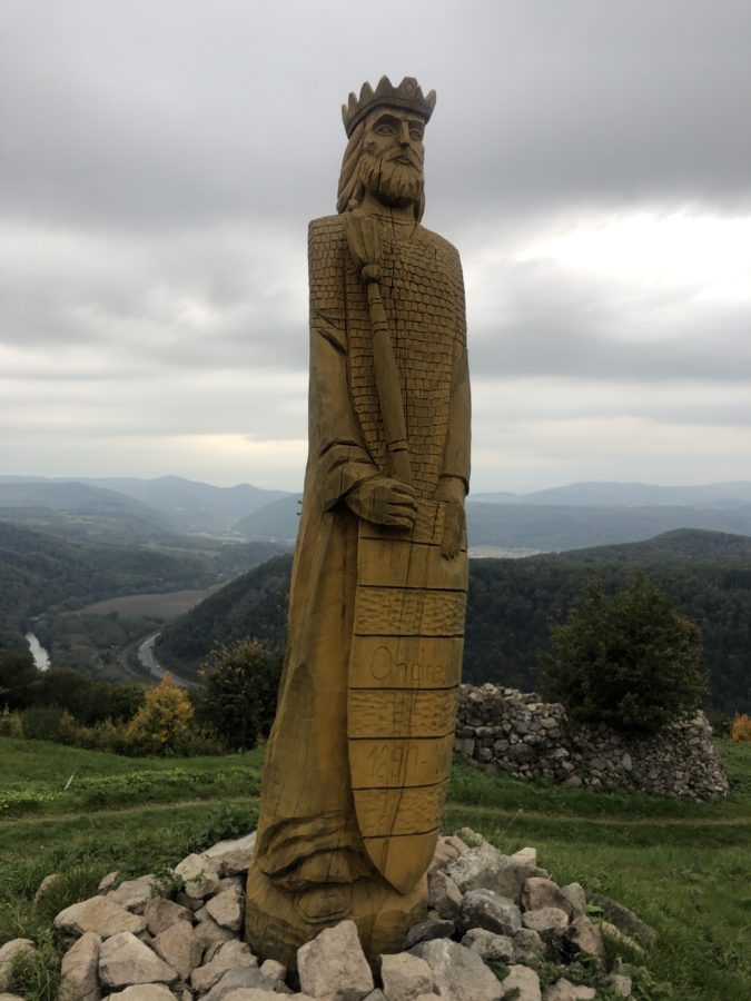 Vrchol Pustý hrad