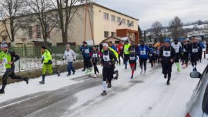 Štart Trojkráľového behu v Kriváni