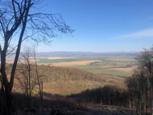 Pohľad na Zvolenskú kotlinu 